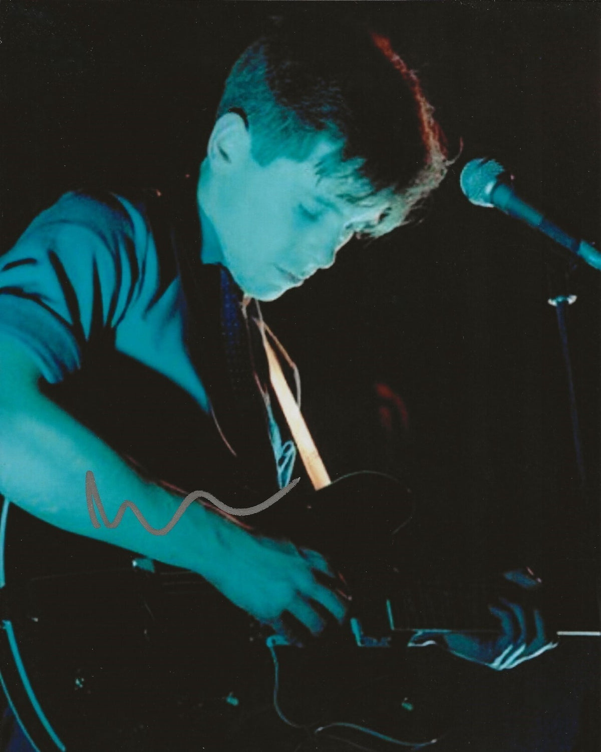 Bernard Sumner New Order signed 8x10 photo autographed #1
