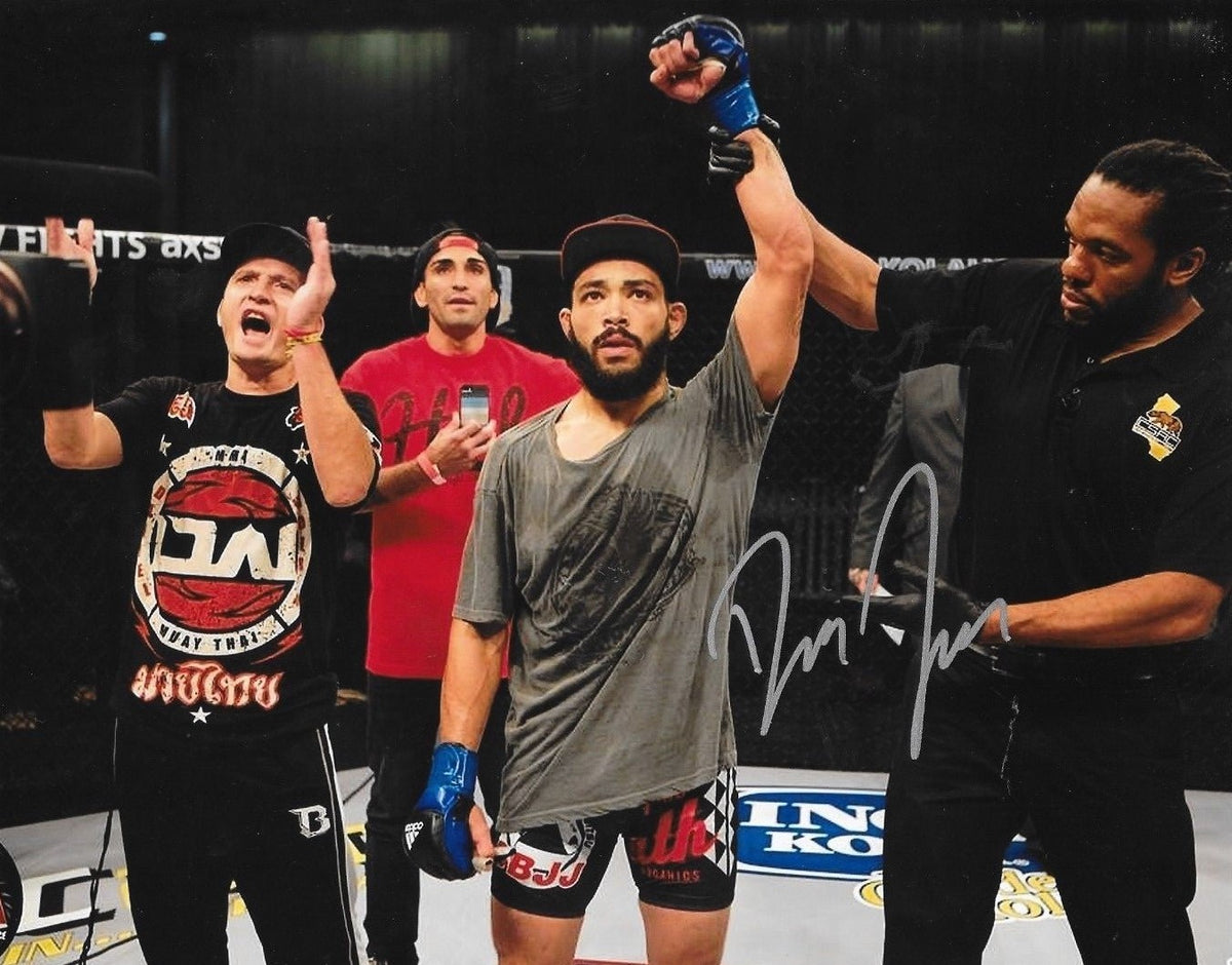 Dan Ige signed UFC 8x10 photo autographed Dynamite