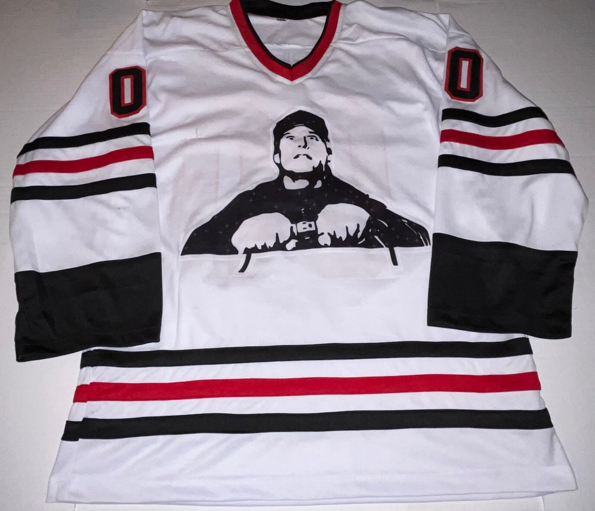 Chevy Chase Christmas Vacation signed Custom Griswold Hockey Jersey JSA