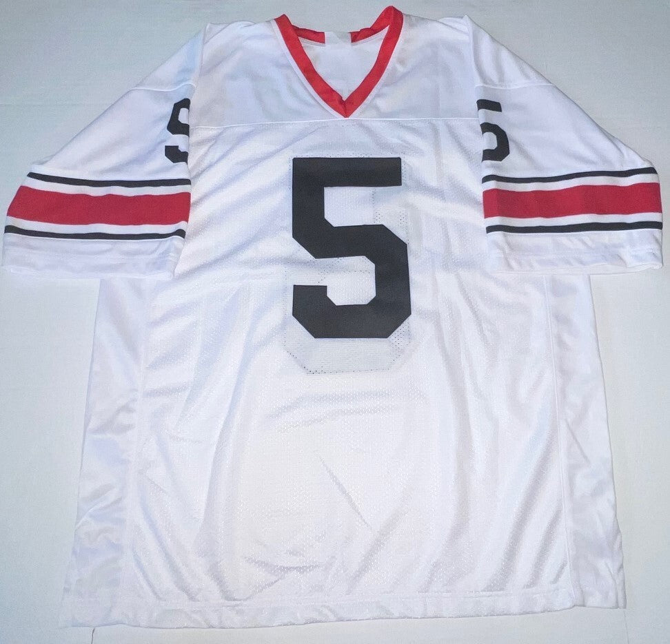 Kevin Butler Georgia Bulldogs signed White Custom jersey autographed Bears JSA