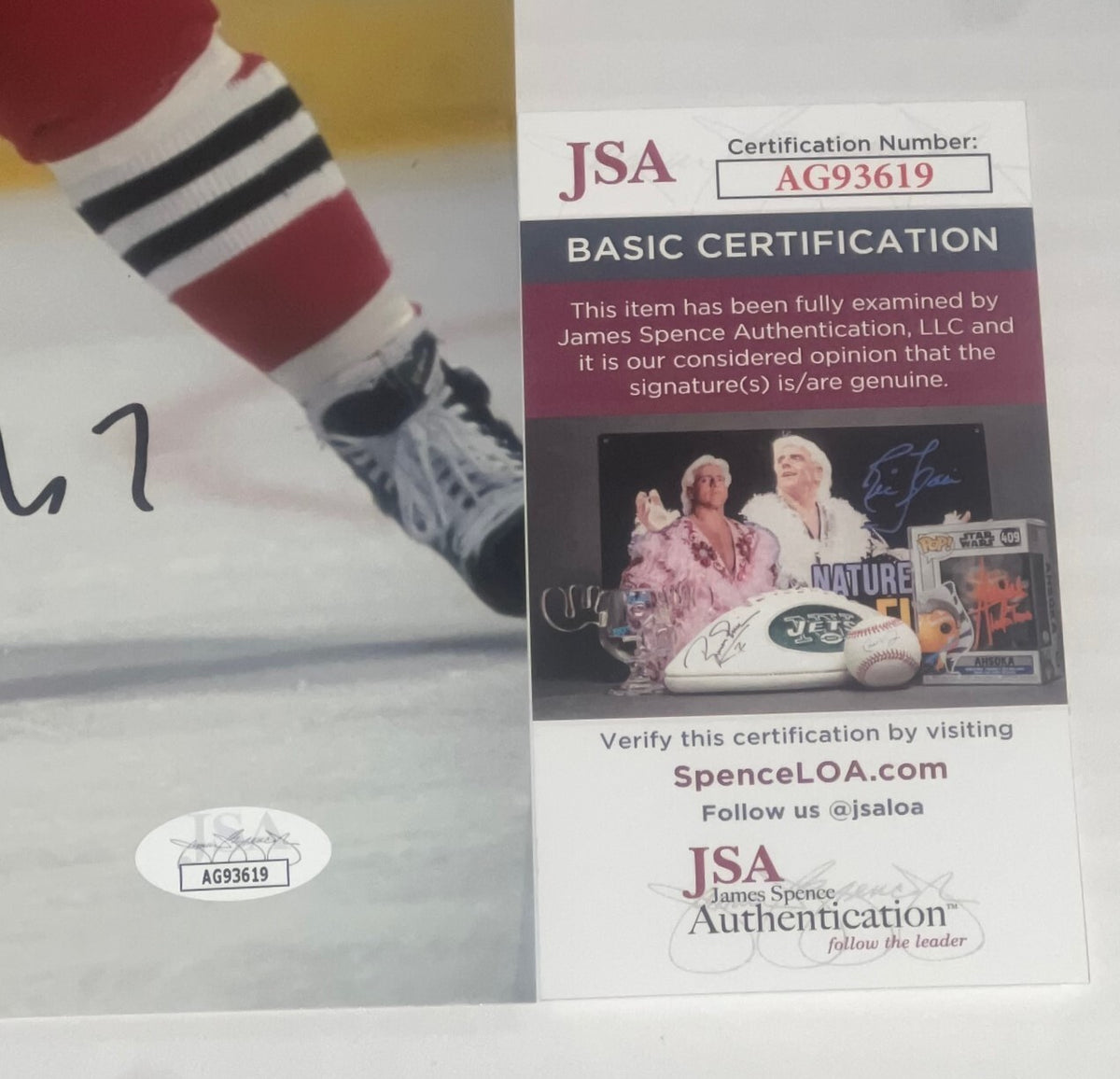 Chris Chelios signed Chicago Blackhawks 11x14 photo autographed JSA