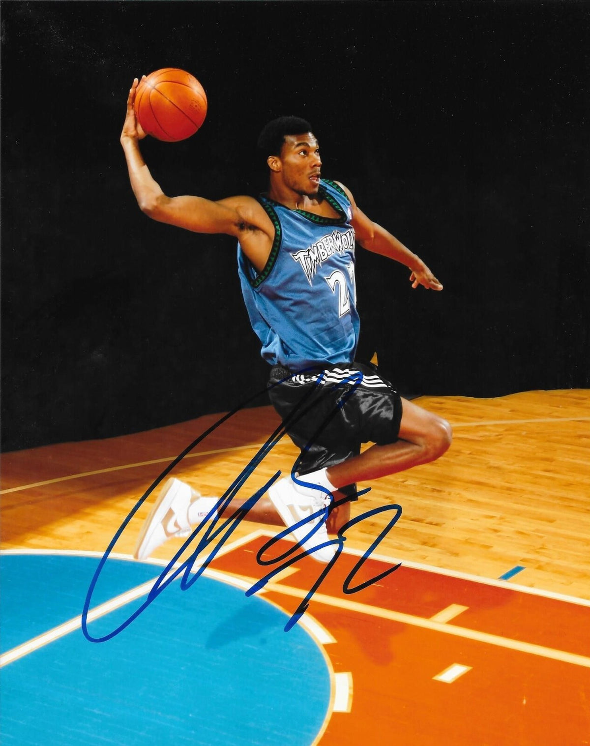 Corey Brewer signed Minnesota Timberwolves 8x10 photo autographed #5