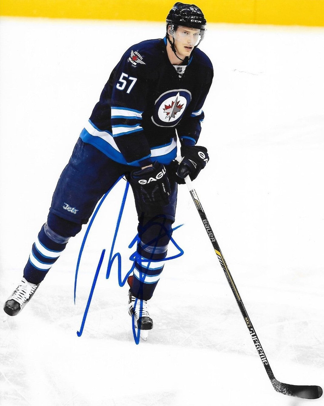 Tyler Myers signed Winnipeg Jets 8x10 photo autographed