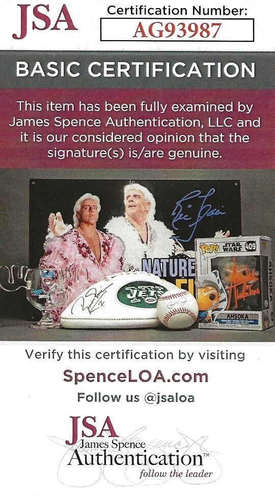 Sonny Jurgensen signed Washington Redskins 8x10 photo W/ HOF Inscription 6 JSA