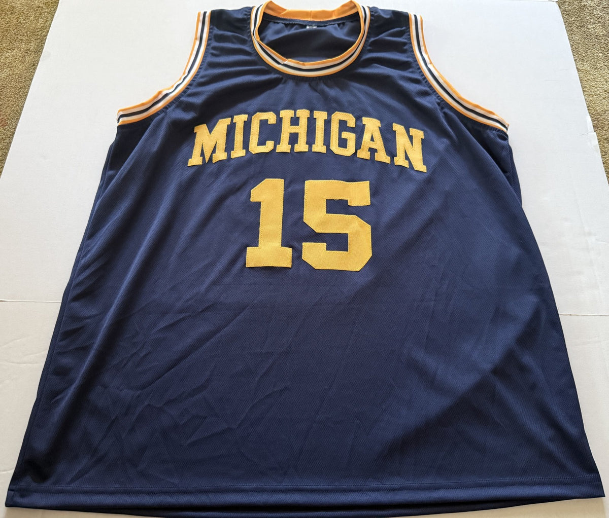 Aday Mara Michigan Wolverines signed Custom jersey autographed JSA COA