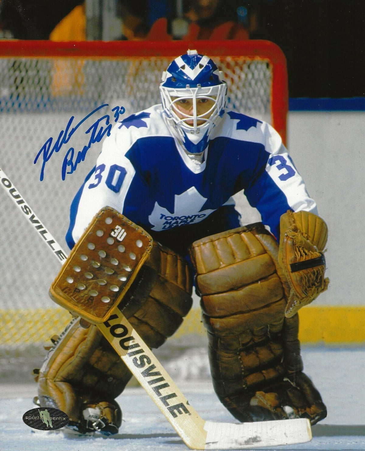 Allan Bester signed Toronto Maple Leafs 8x10 photo autographed