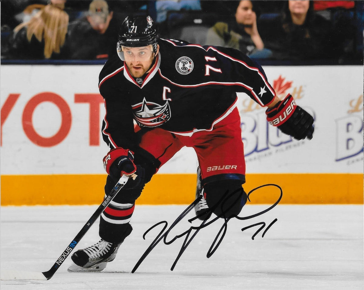 Nick Foligno signed Columbus Blue Jackets 8x10 photo autographed #2