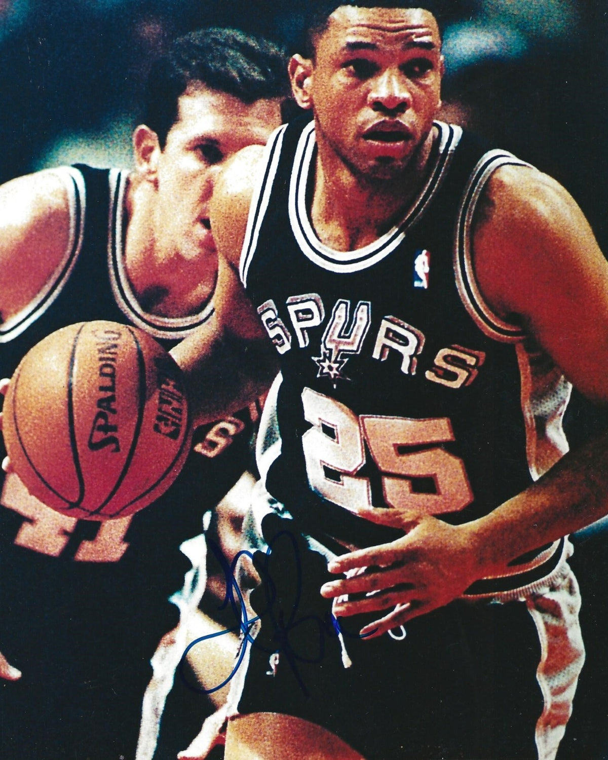 Doc Rivers signed San Antonio Spurs 8x10 photo autographed
