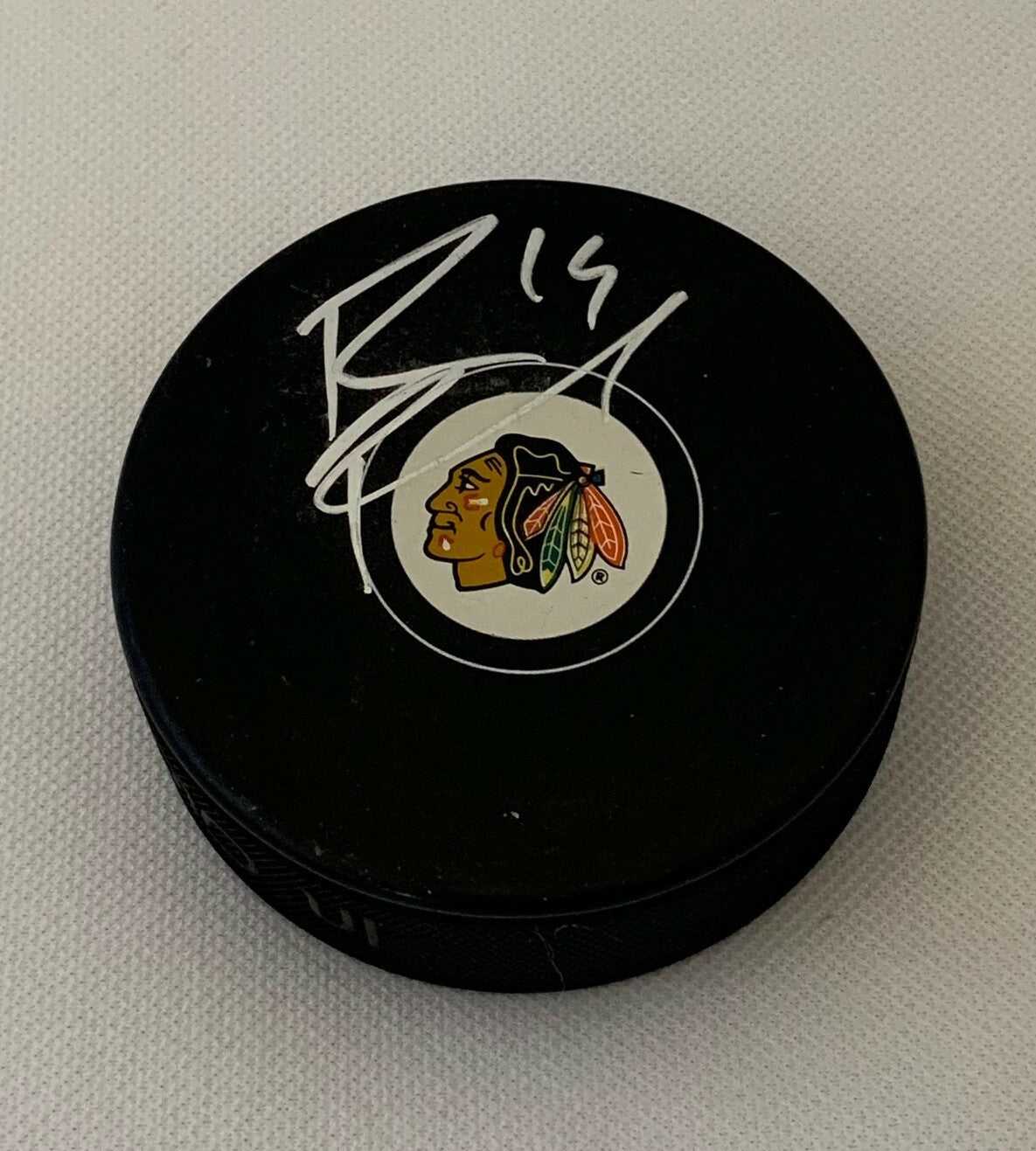 Richard Panik signed Chicago Blackhawks Puck autographed Hawks