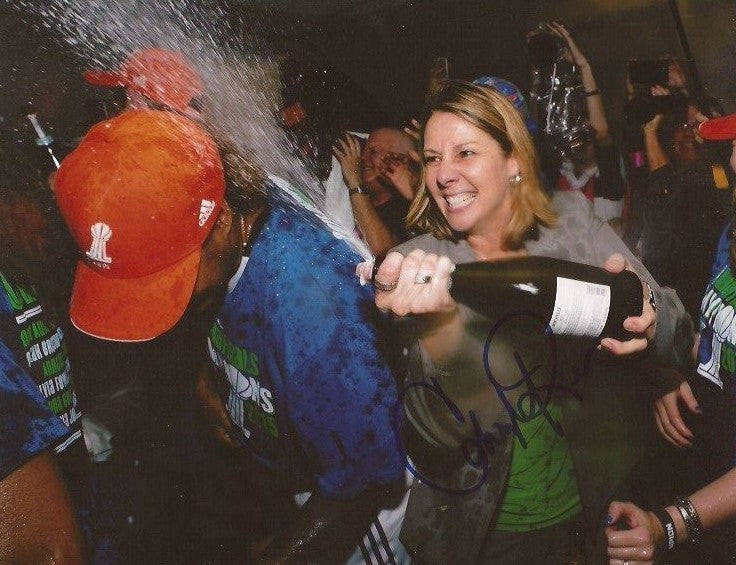 Cheryl Reeve signed Minnesota Lynx 8x10 photo autographed 2
