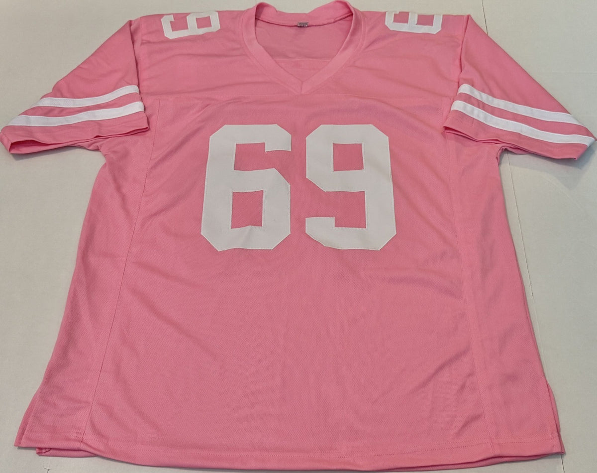 Jenna Jameson Adult Video Star signed Pink #69 jersey autographed Beckett COA