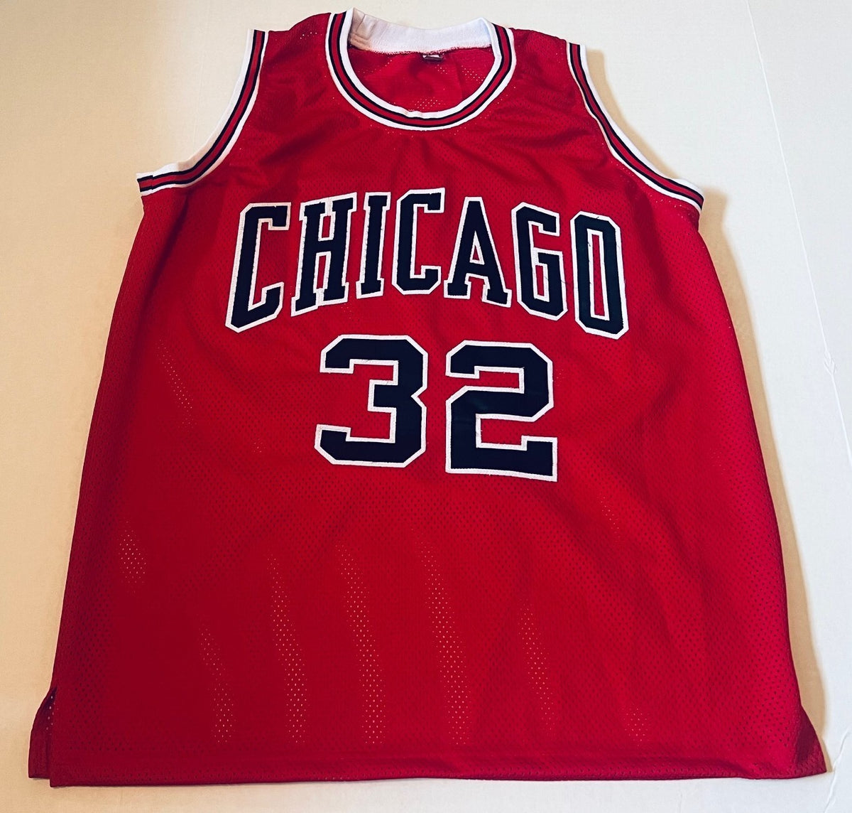 Will Perdue Chicago Bulls signed Custom jersey autographed JSA COA