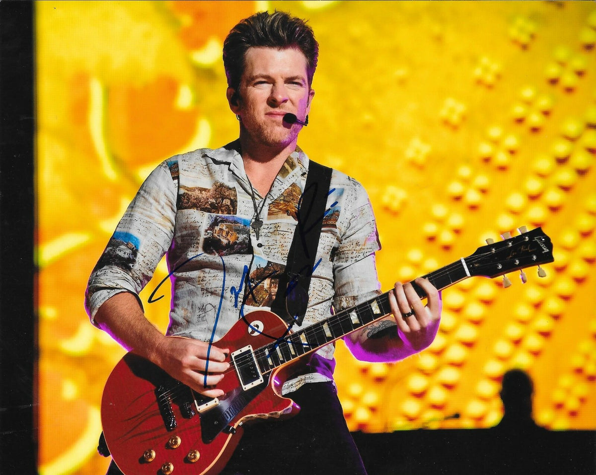 Joe Don Rooney Rascal Flatts signed 8x10 photo autographed 7
