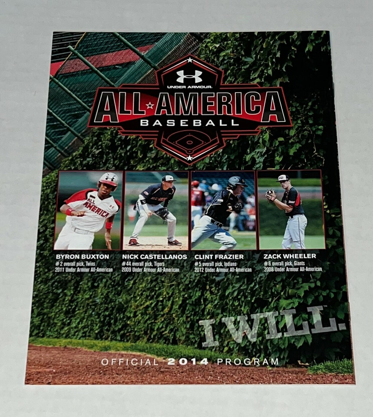 Daz Cameron Detroit Tigers signed 2014 Under Armour Program autographed
