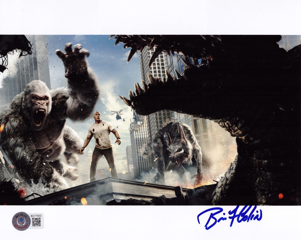Brian Colin signed Rampage 8x10 photo autographed #4 Beckett COA