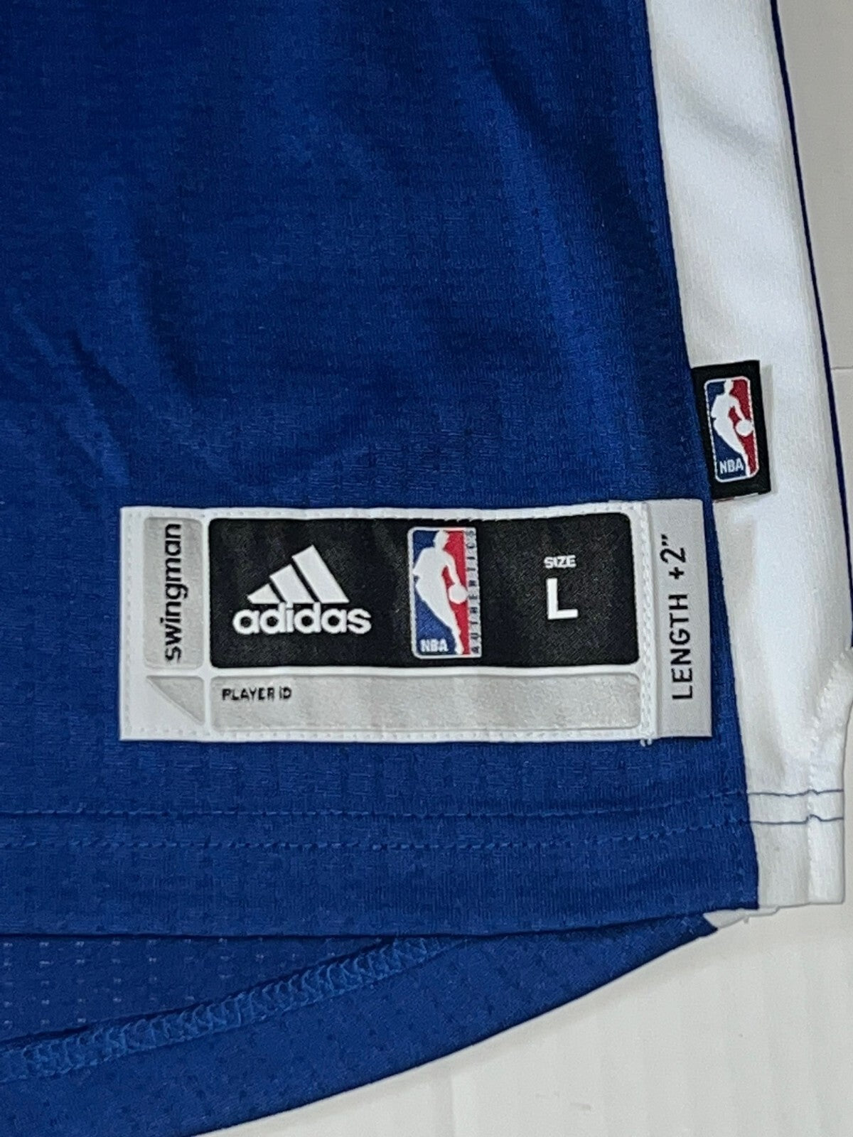Kevin Durant signed Golden State Warriors Adidas Swingman Large jersey JSA