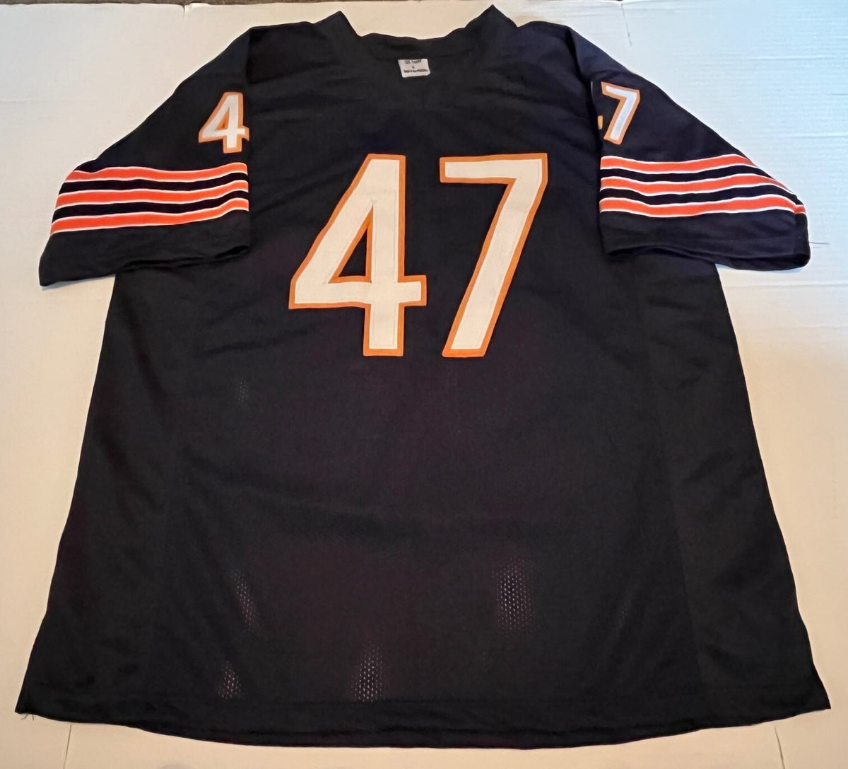 Johnny Morris Chicago Bears signed Custom jersey autographed JSA COA