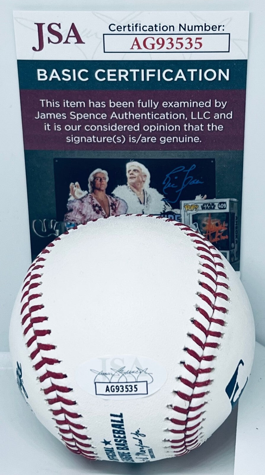 Carl Everett Chicago White Sox signed Official MLB Baseball Ball autographed JSA