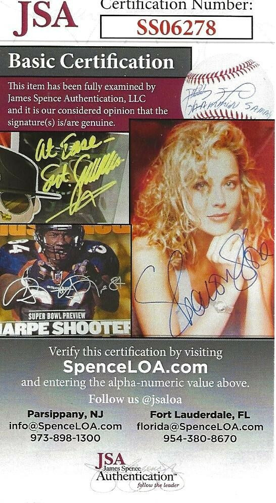 Summer Sanders Team USA Olympics Swimming 8x10 photo autographed JSA