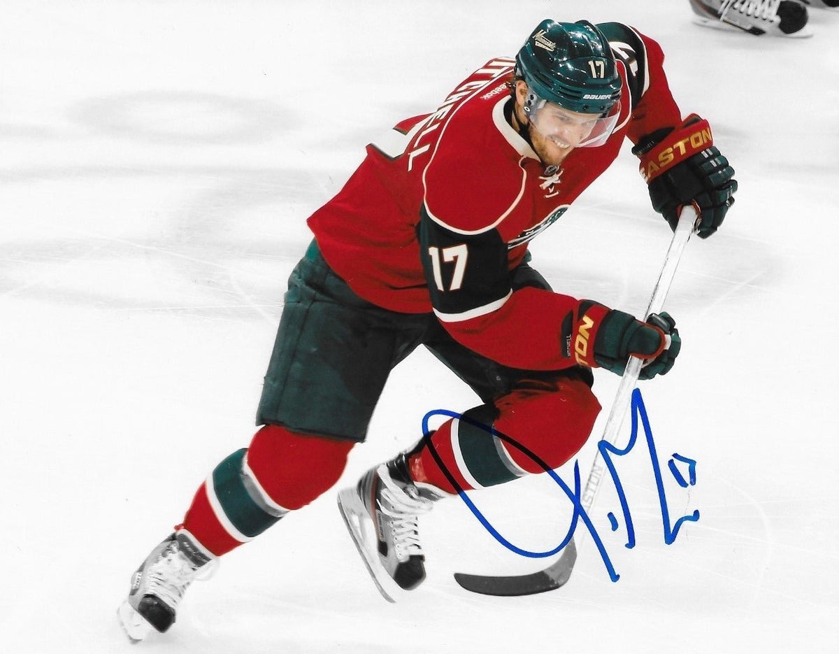Torrey Mitchell signed Minnesota Wild 8x10 photo autographed 2