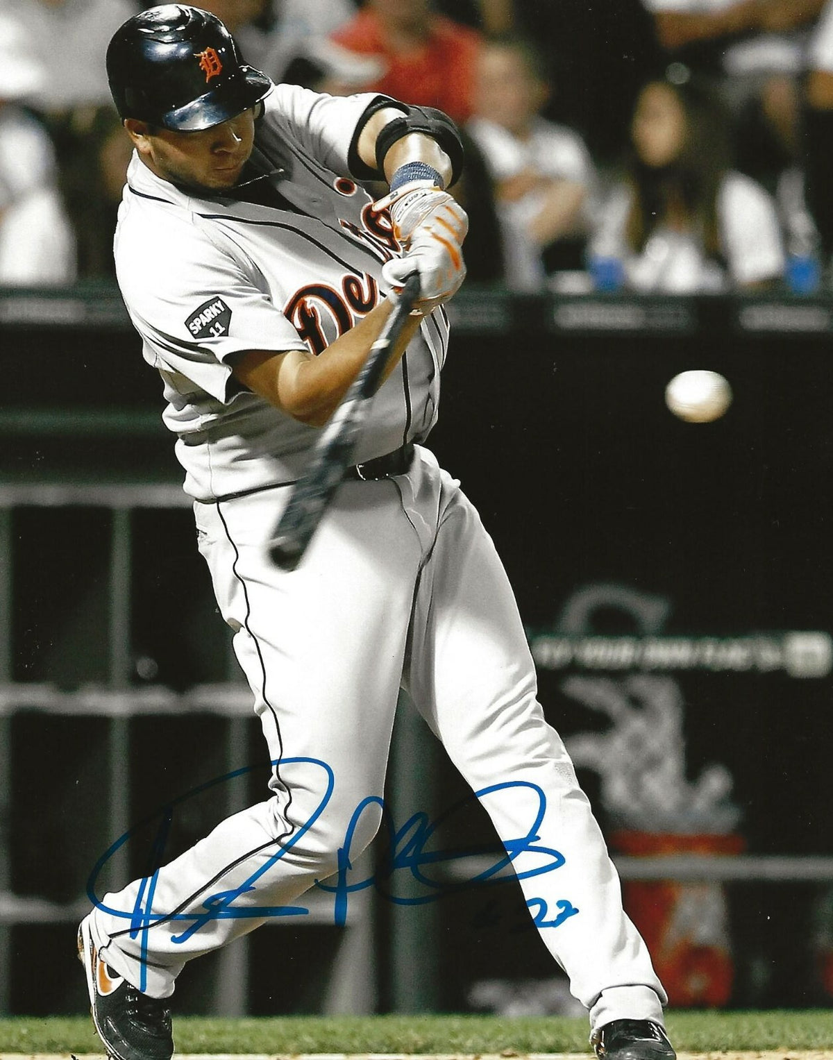 Jhonny Peralta signed Detroit Tigers 8x10 photo autographed