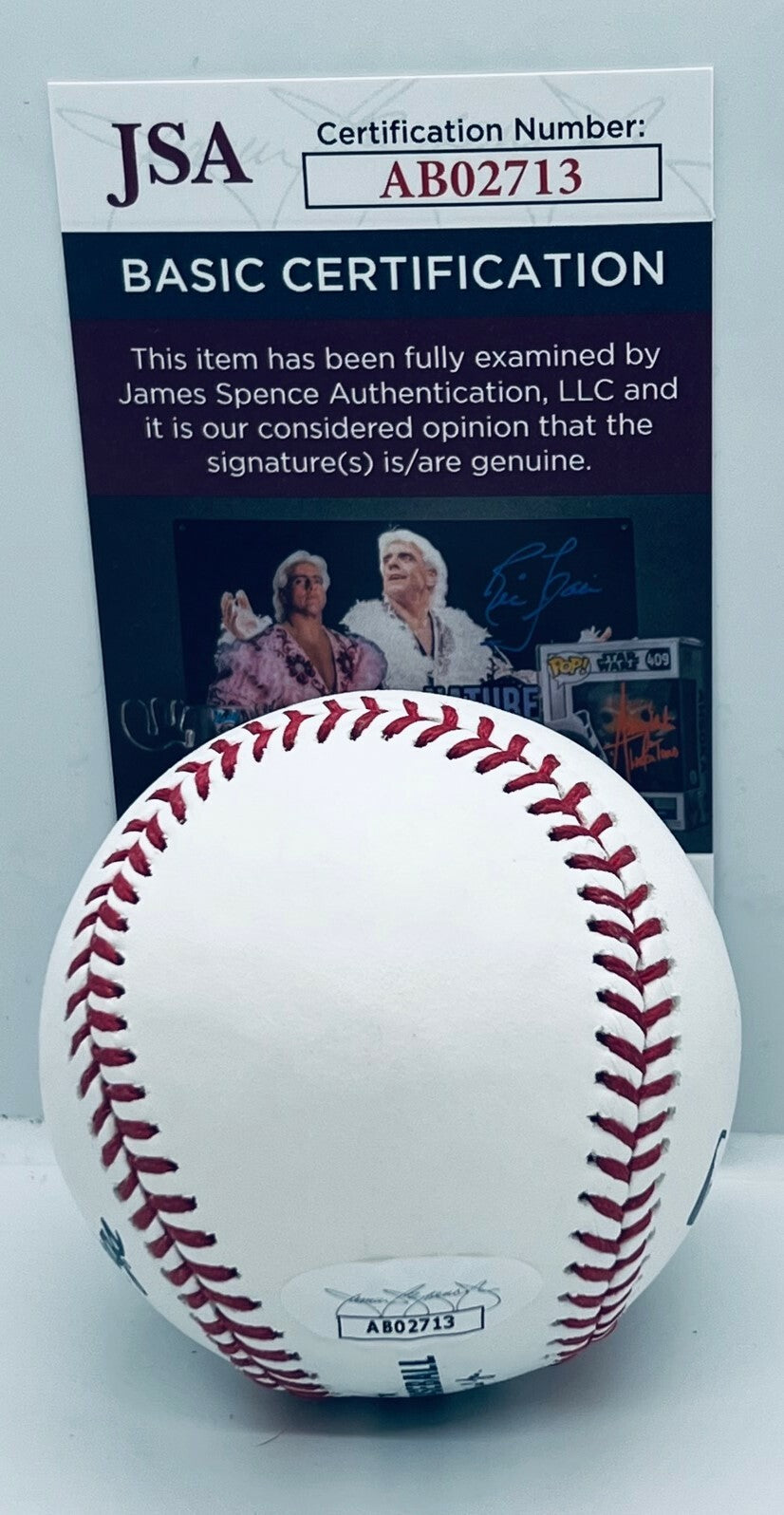 Doug Rader Houston Astros signed Official MLB Baseball Ball autographed JSA