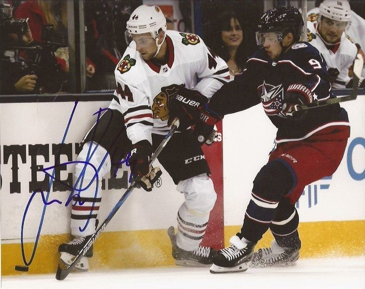 Jan Rutta signed Chicago Blackhawks 8x10 photo autographed Hawks 8