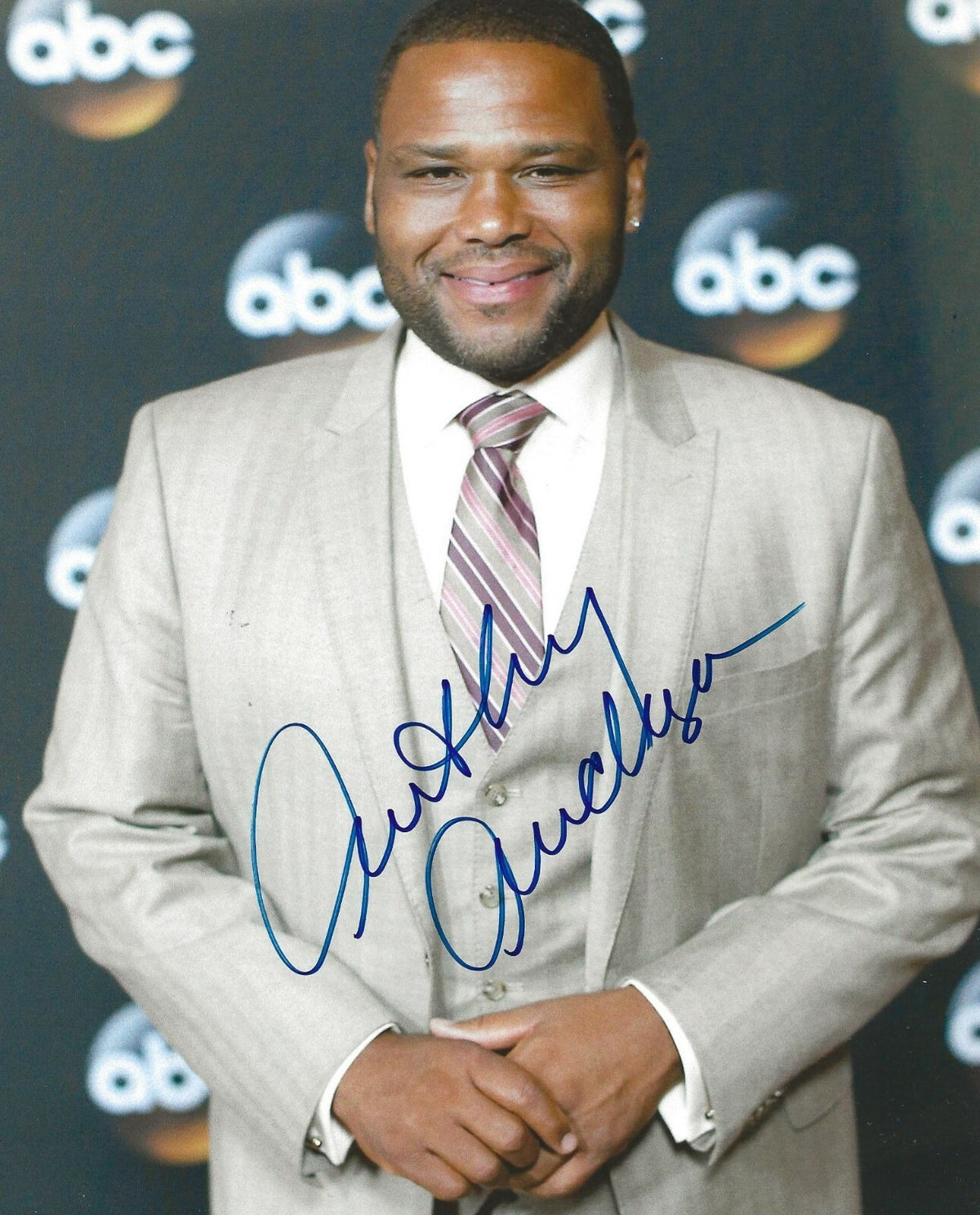 Anthony Anderson Black-ish signed 8x10 photo autographed