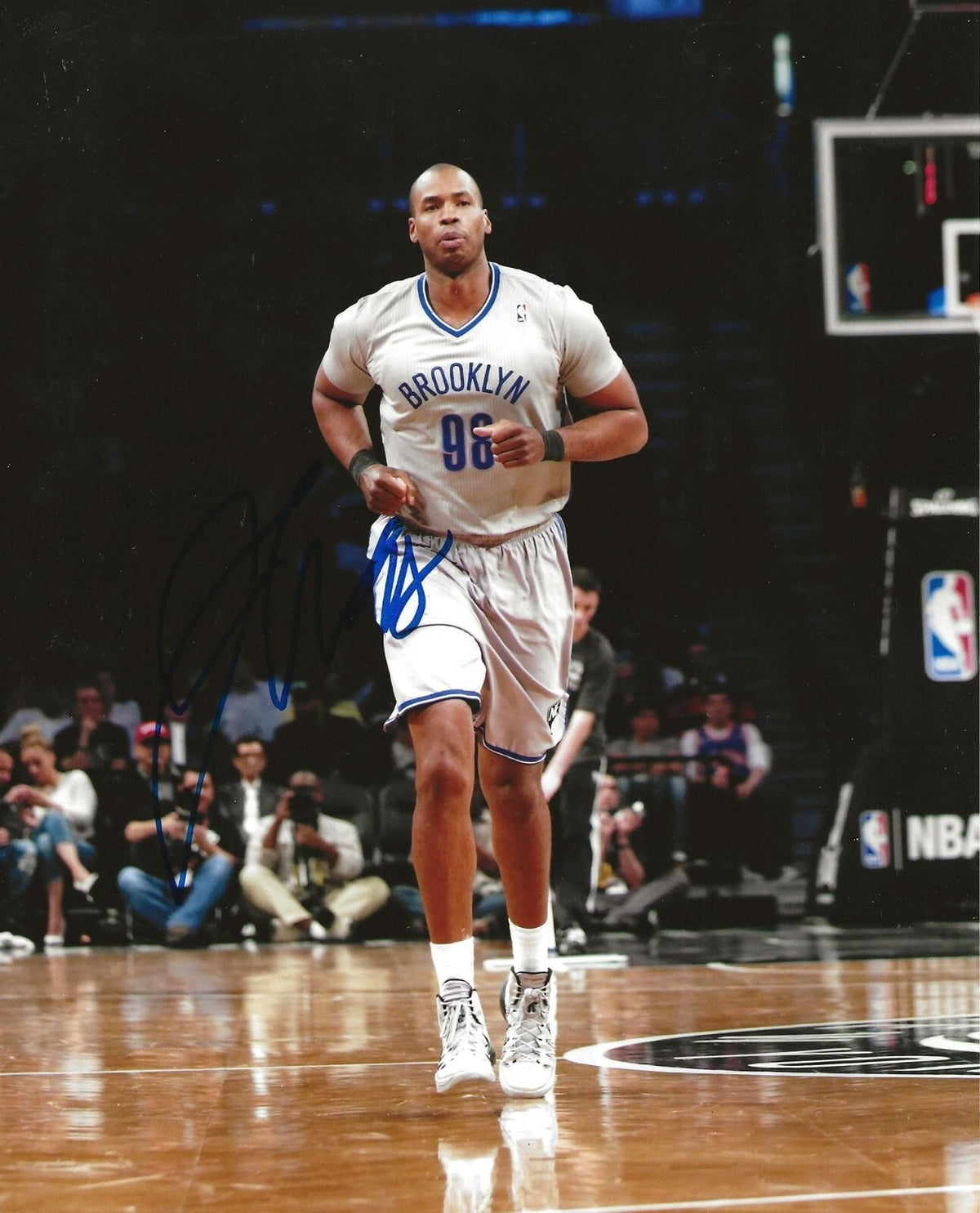 Jason Collins signed Brooklyn Nets 8x10 photo autographed