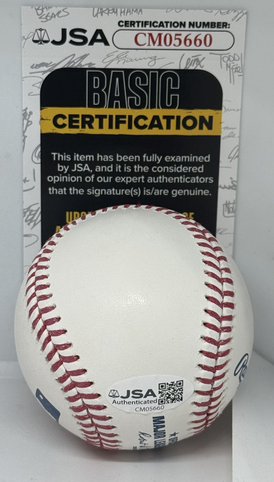 Addison Russell Chicago Cubs signed MLB Baseball Ball autographed JSA COA