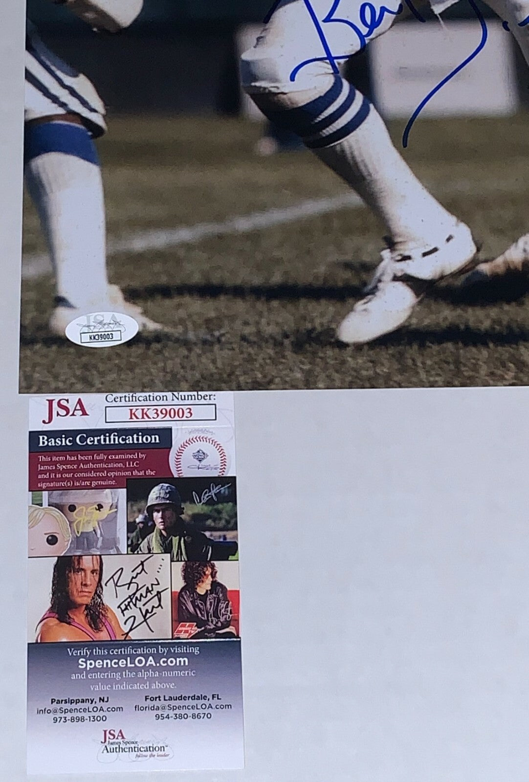 Bert Jones signed Baltimore Colts 11x14 photo autographed W/ 76 MVP Inscr. JSA