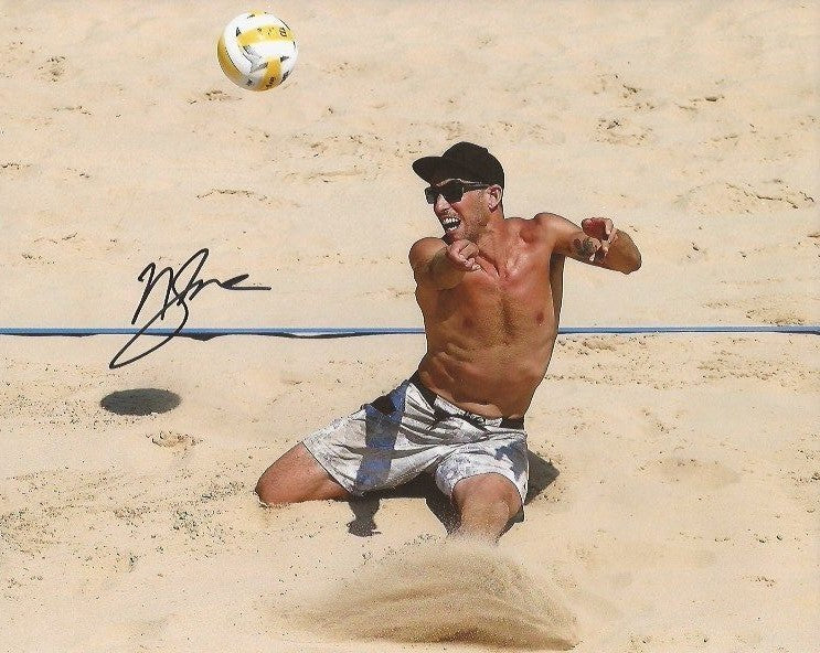 Nick Lucena AVP Beach Volleyball signed 8x10 photo Team USA autographed 3