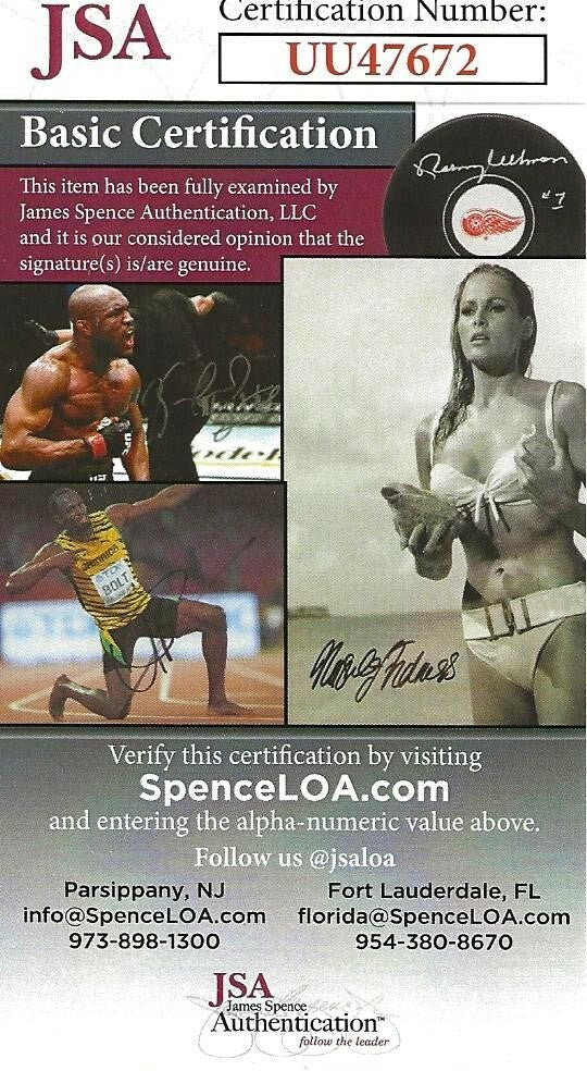 Dan Jansen USA Gold Speed Skater signed 8x10 photo autographed Olympics 3 JSA