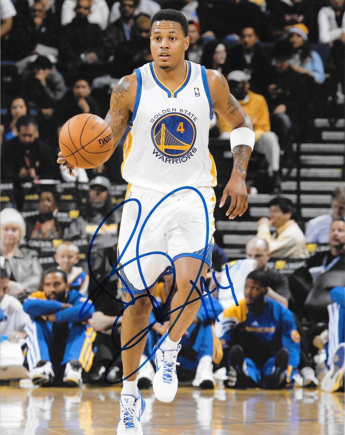 Brandon Rush signed Golden State Warriors 8x10 photo autographed