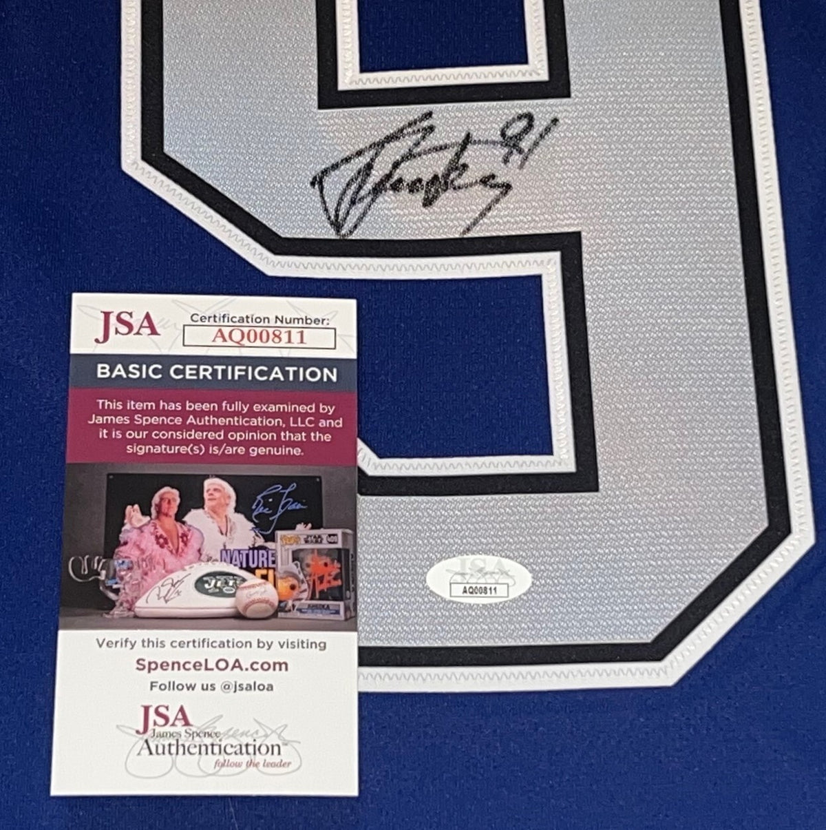 Steven Stamkos signed Tampa Bay Lightning Licensed jersey autographed JSA