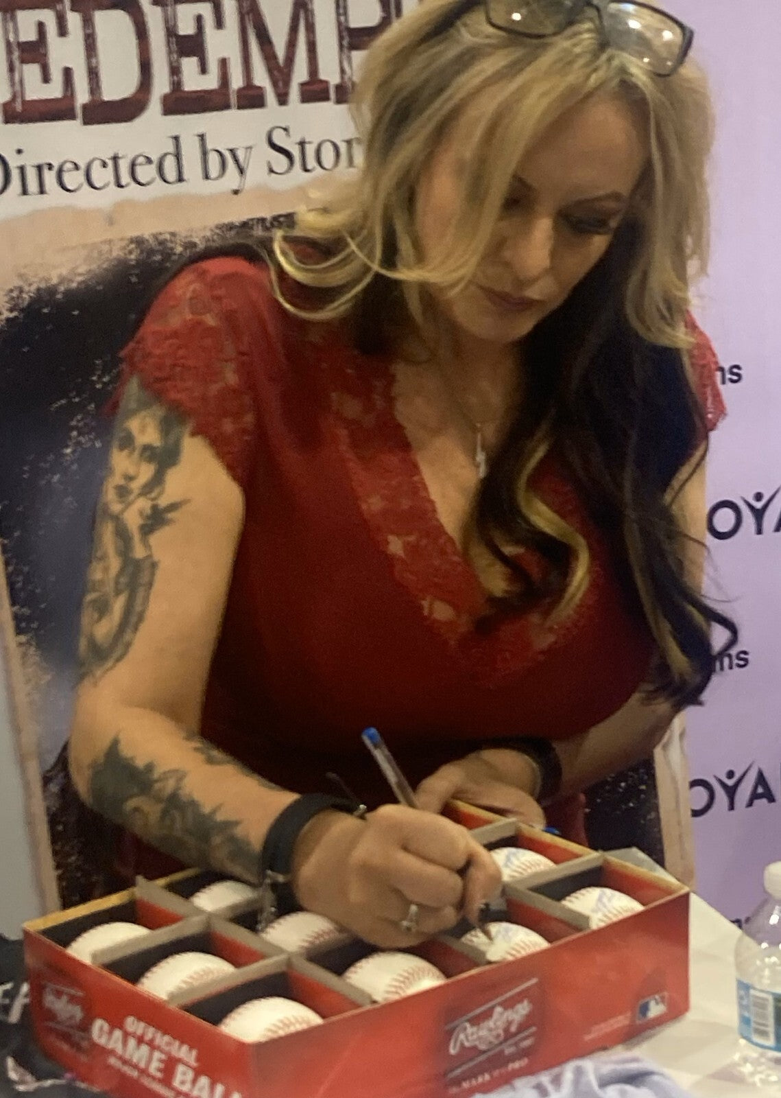 Stormy Daniels MAGA Adult Star signed MLB Baseball autographed Proof Beckett