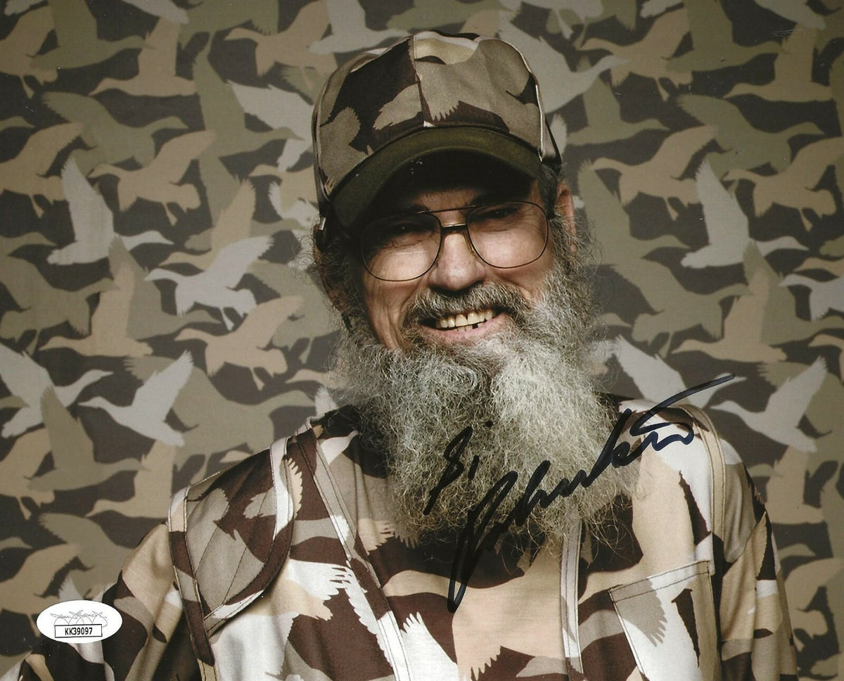 Si Robertson signed Duck Dynasty 8x10 photo autographed 5 JSA Certified