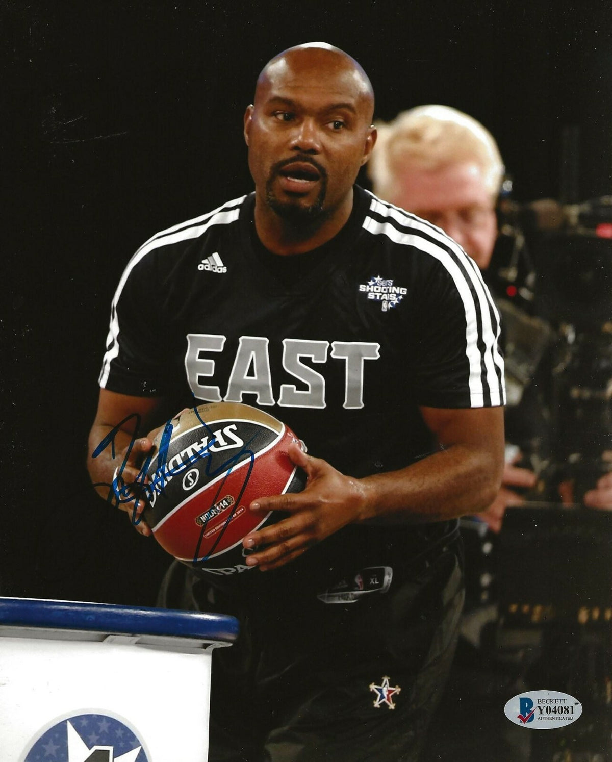 Tim Hardaway Miami Heat signed All Star Game 8x10 photo autographed BAS Beckett