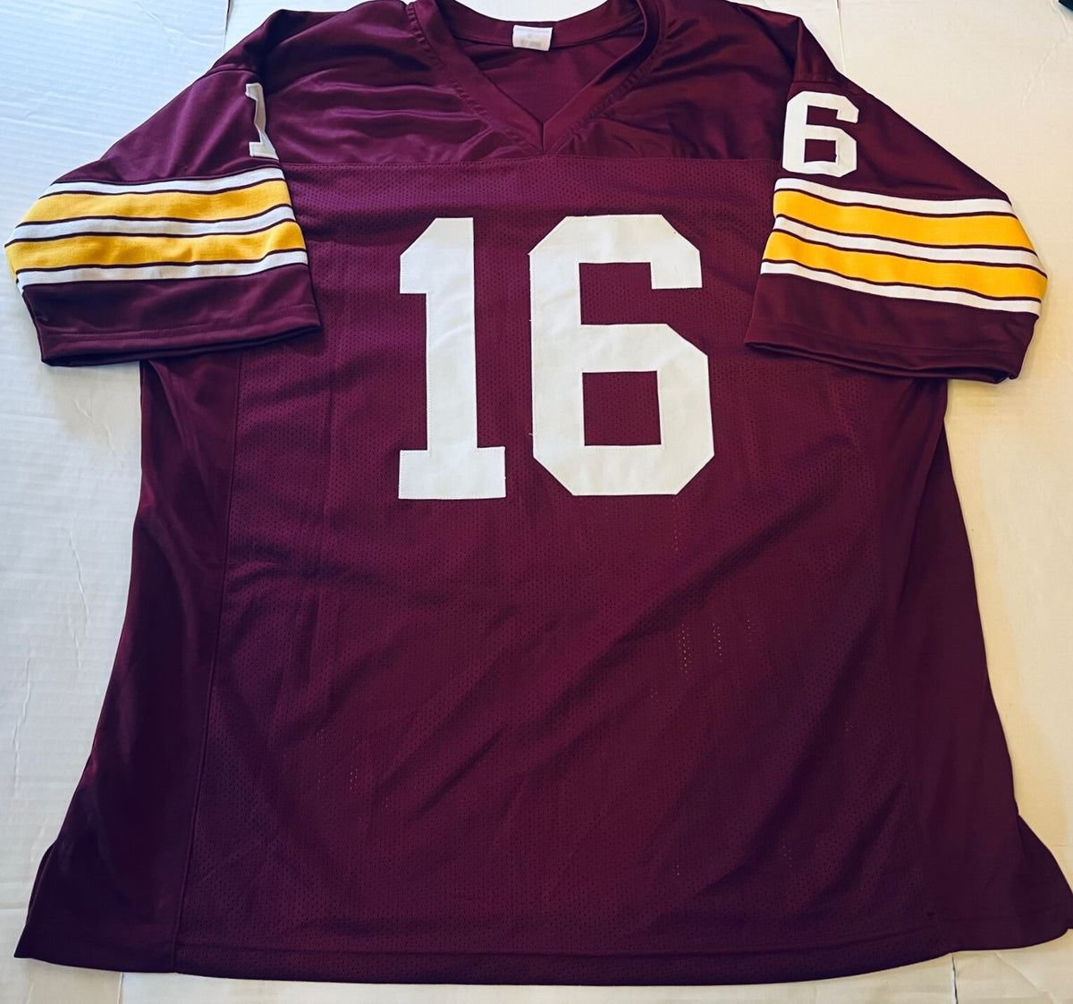 Tom Waddle Boston College Eagles signed Custom jersey autographed Bears JSA