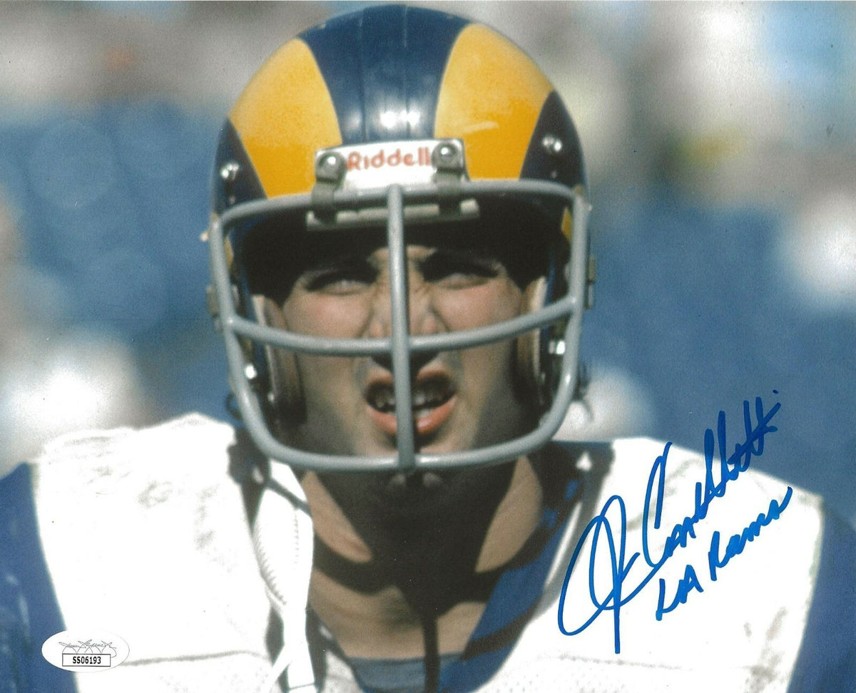 John Cappelletti signed LA Los Angeles Rams 8x10 photo autographed JSA