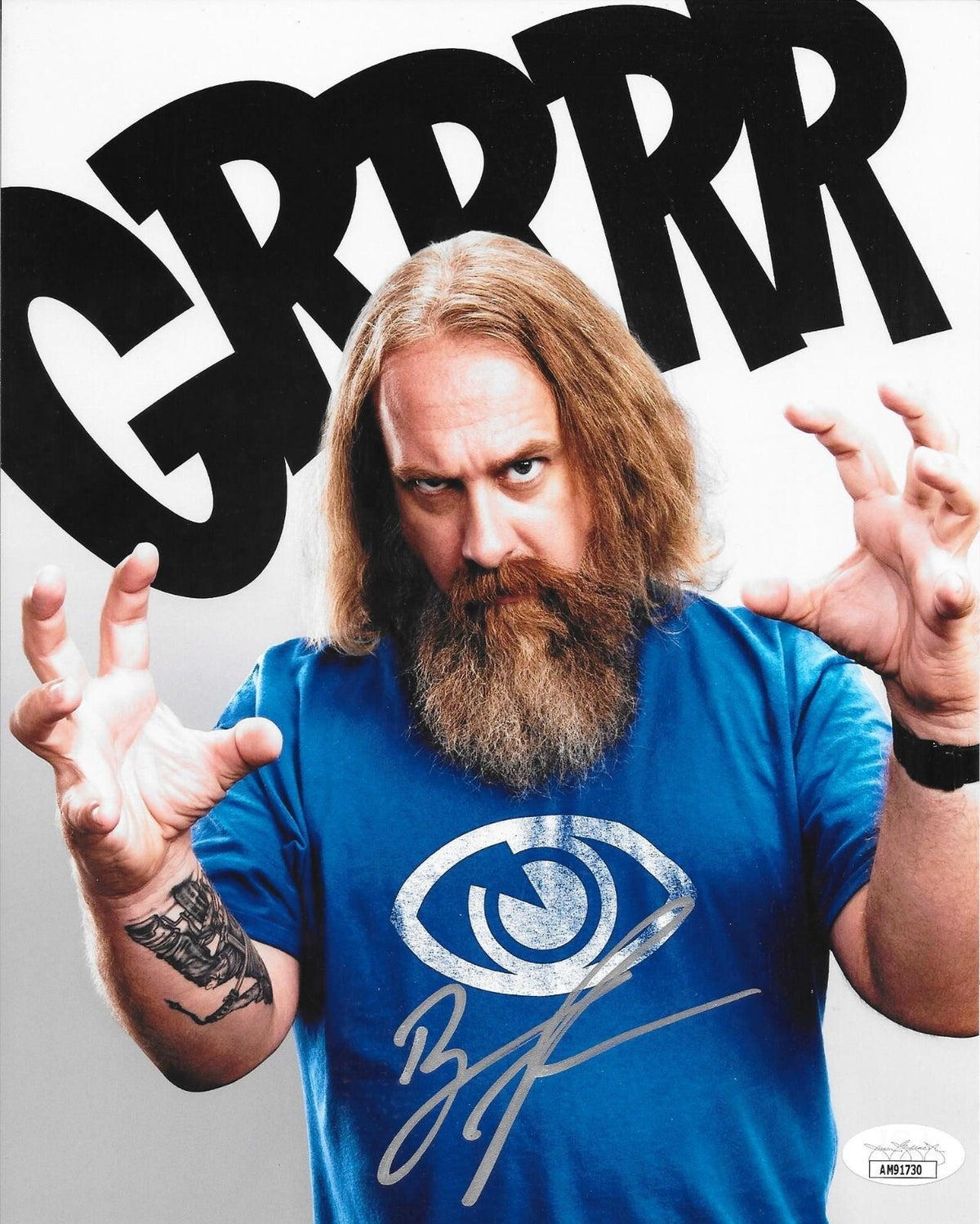 Bryan Johnson signed Comic Book Men 8x10 photo autographed #2 JSA Certified