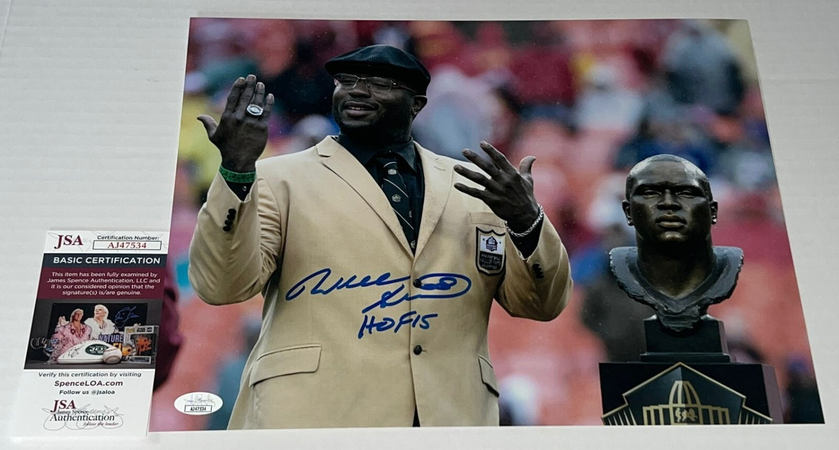 Will Shields signed Kansas City Chiefs 11x14 photo autographed W/ HOF Insc 4 JSA