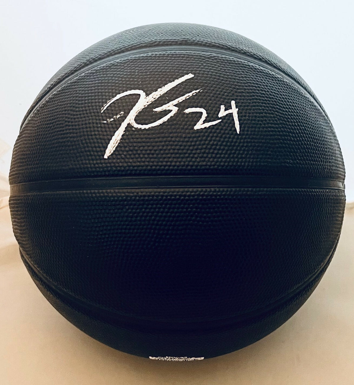 Javonte Green Chicago Bulls signed Black AND1 F/S Basketball Ball autographed 