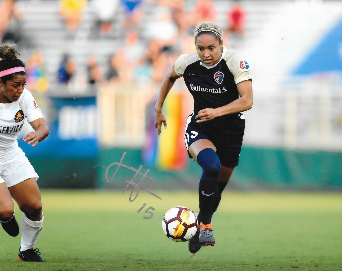 Jaelene Hinkle signed North Carolina Courage 8x10 photo autographed  