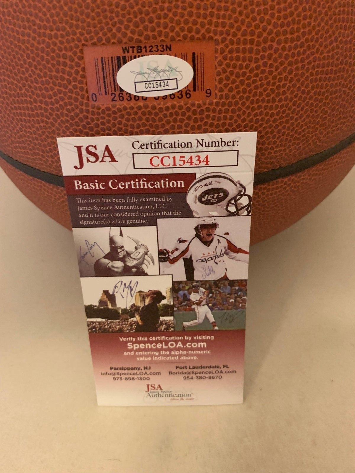 Chris Mooney Richmond Spiders signed Full Size NCAA Basketball Ball JSA