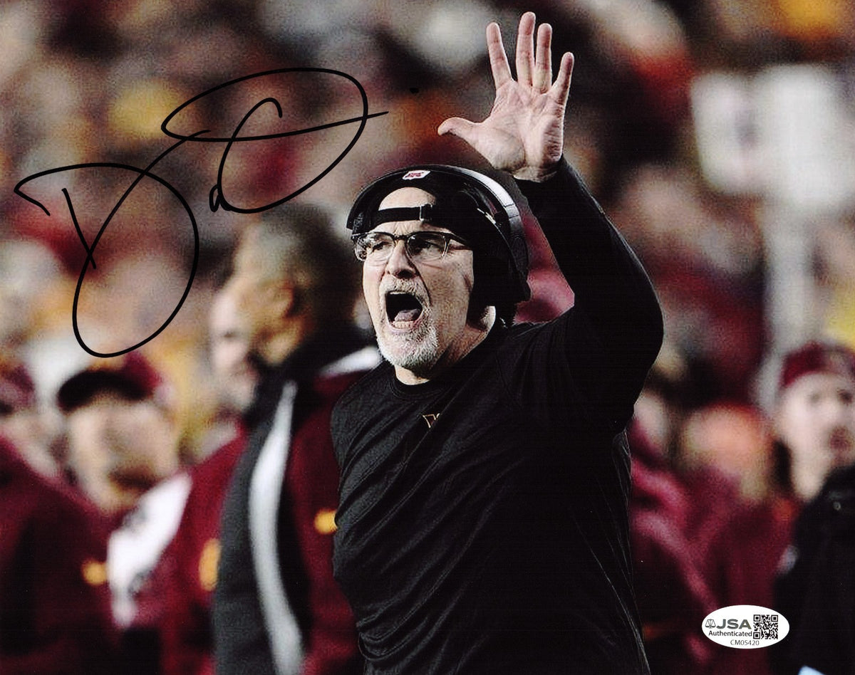 Dan Quinn signed Washington Commanders 8x10 photo autographed #3 JSA
