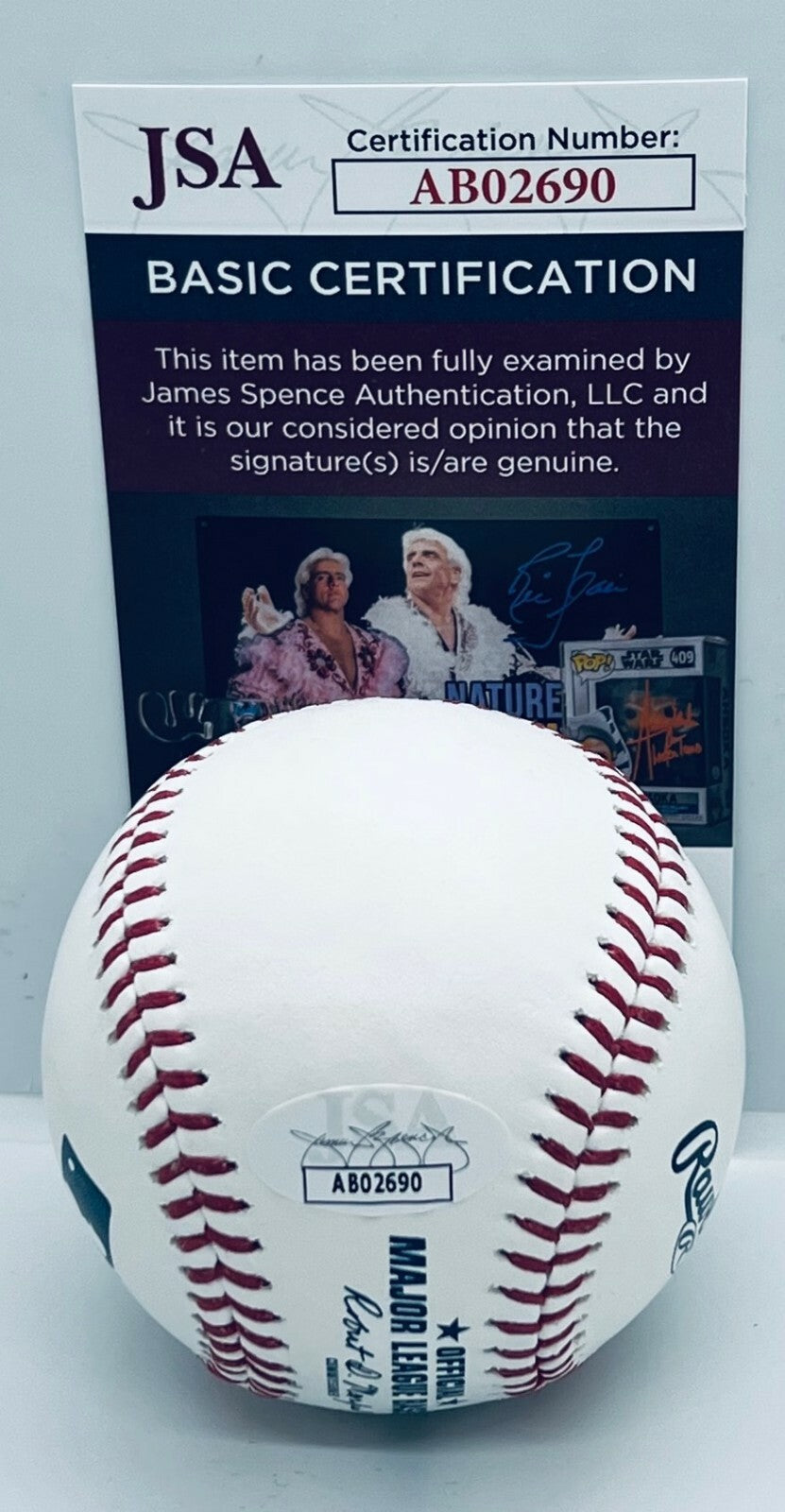 Jim Palmer Baltimore Orioles signed Official MLB Baseball Ball autographed JSA