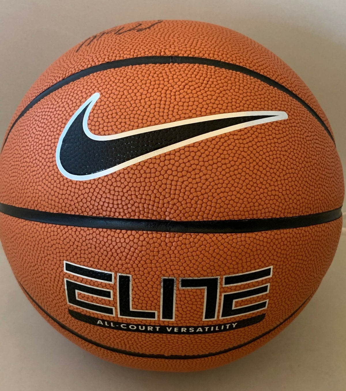 Aari McDonald Arizona Wildcats signed Nike Elite Basketball Ball ATL Dream JSA