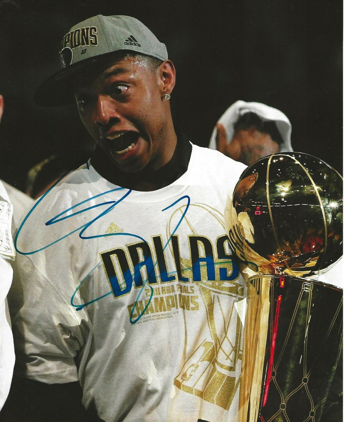 Caron Butler signed Dallas Mavericks Champs 8x10 photo autographed Mavs