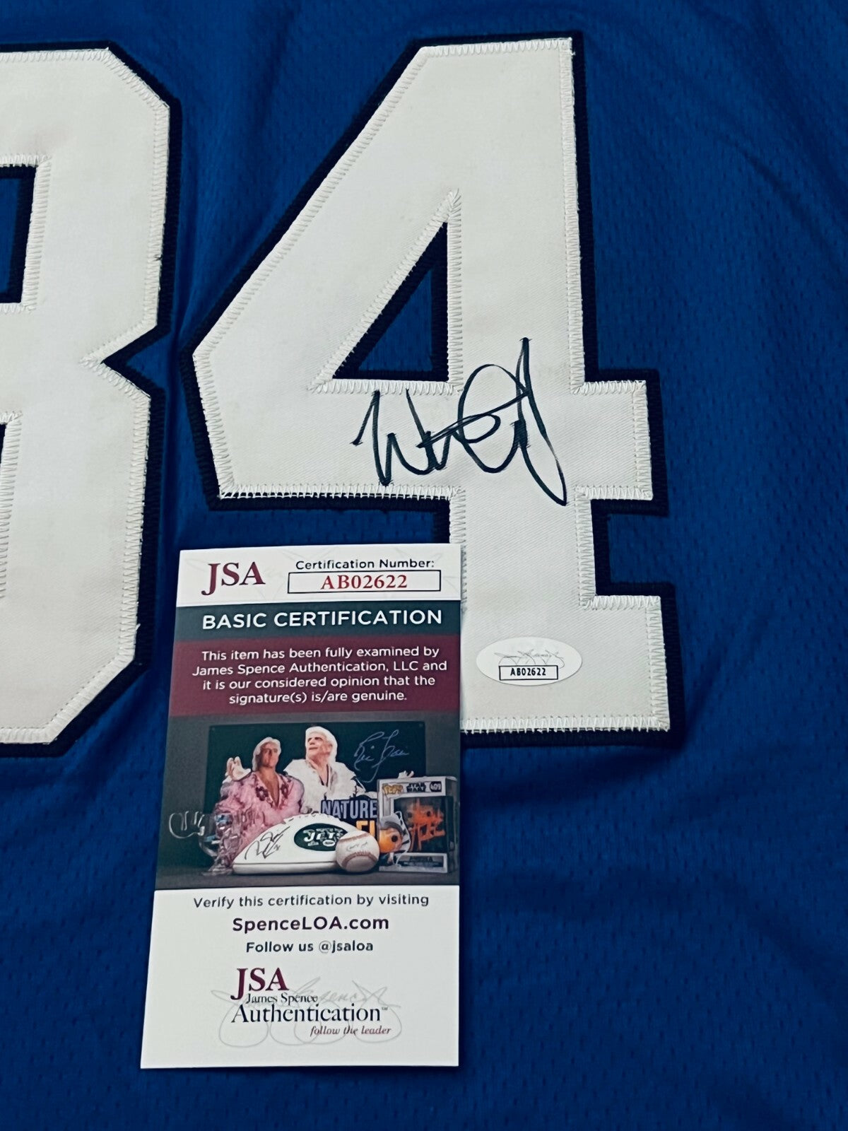 Wendell Carter Jr. Magic signed Duke Blue Devils jersey autographed 4 JSA